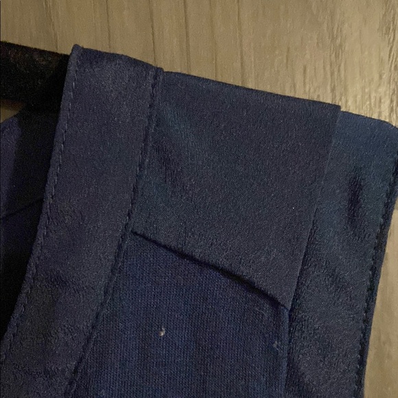 Banana Republic Navy Lace-Up Tank Top - Picture 4 of 6